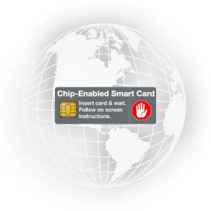 EMV Enabled Smart Card Decal from Empire Atm Group