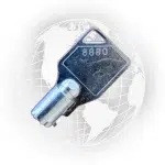 Hantle Genmega Cassette Key from Empire ATM Group