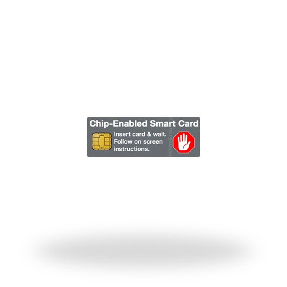 4 X 1.5 EMV Enabled Smart Card Decal